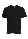 Black Short Sleeve V-Neck T-Shirt