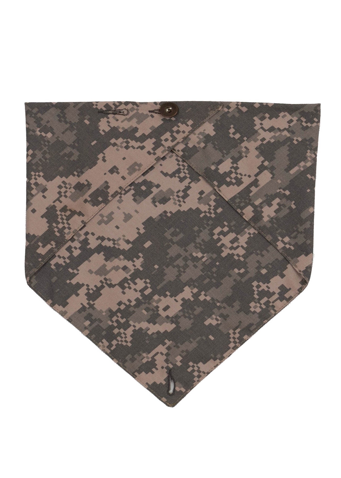 Tan Camouflage Rip Stop Button Bandana