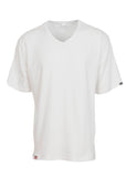 White Short Sleeve V-Neck T-Shirt