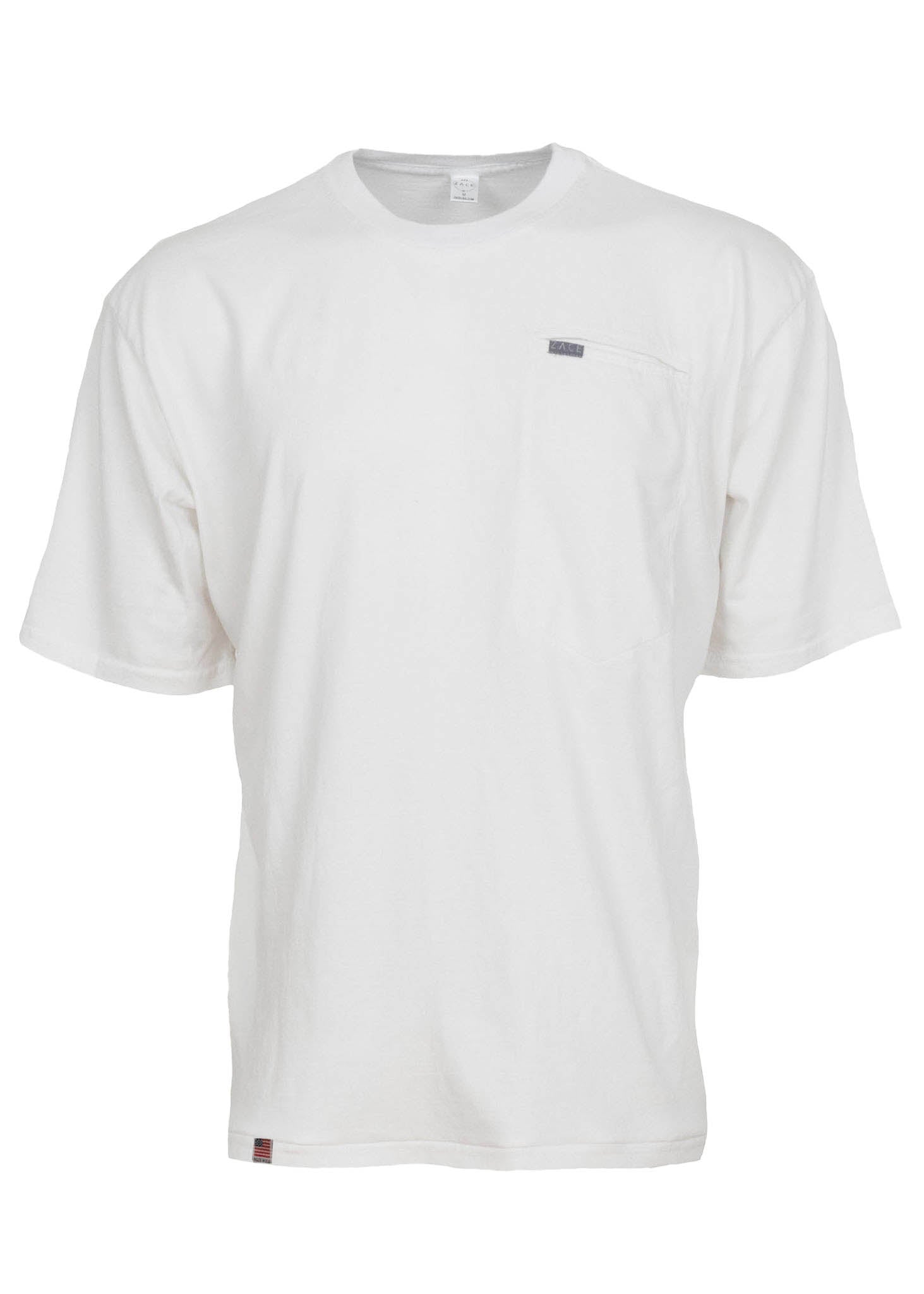 Short Sleeve Classic Pocket Tee - White