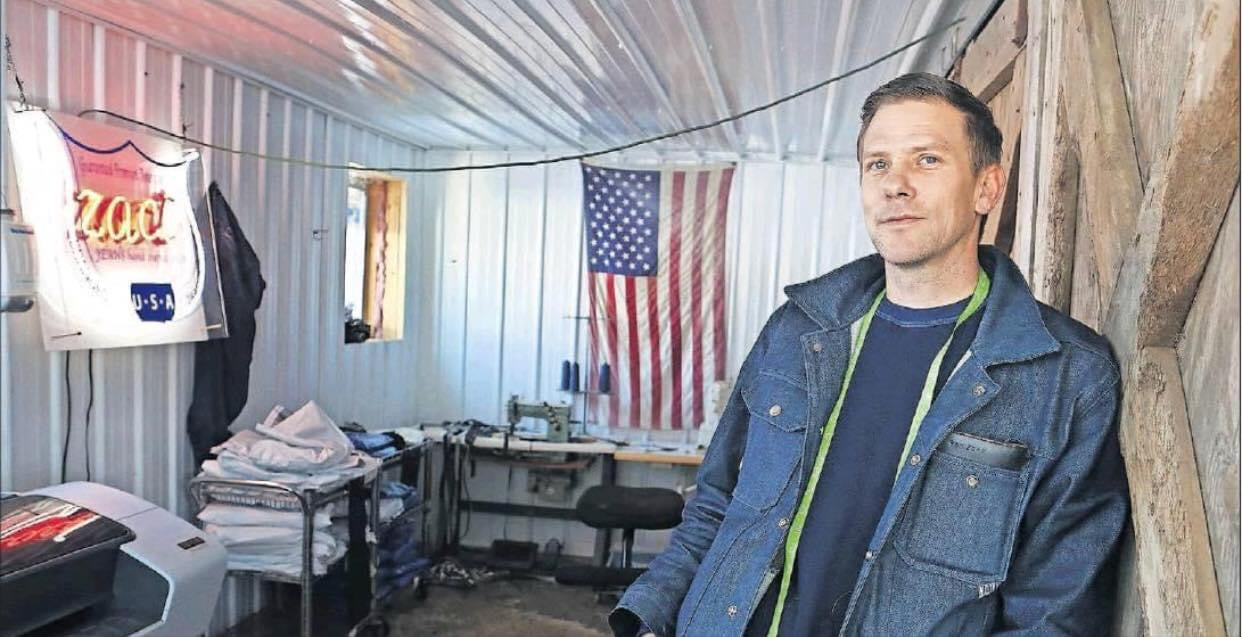 Ohio man devoted to handmade denim apparel