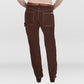 Ladies Brown Duck Work Jeans