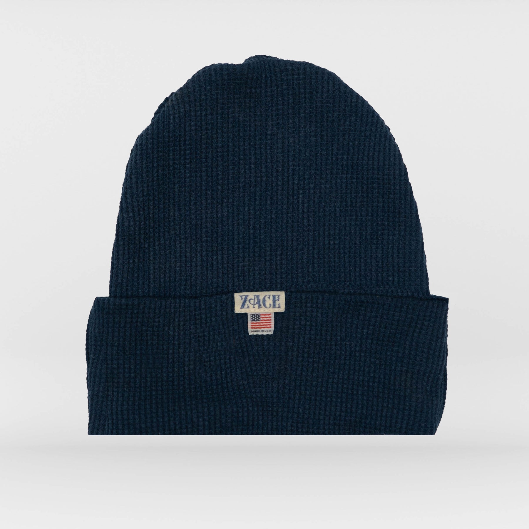 Navy Blue Thermal Beanie