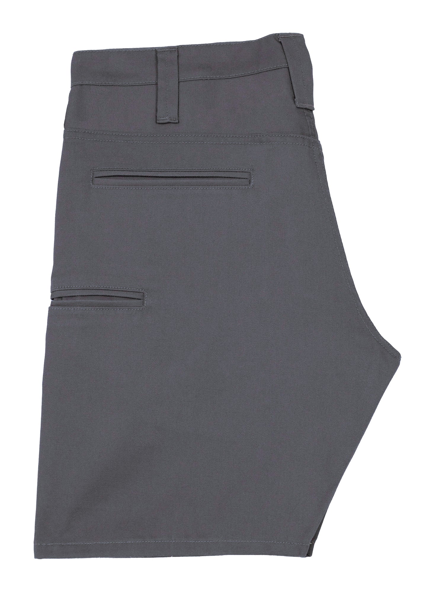 Twill Work Short Grey