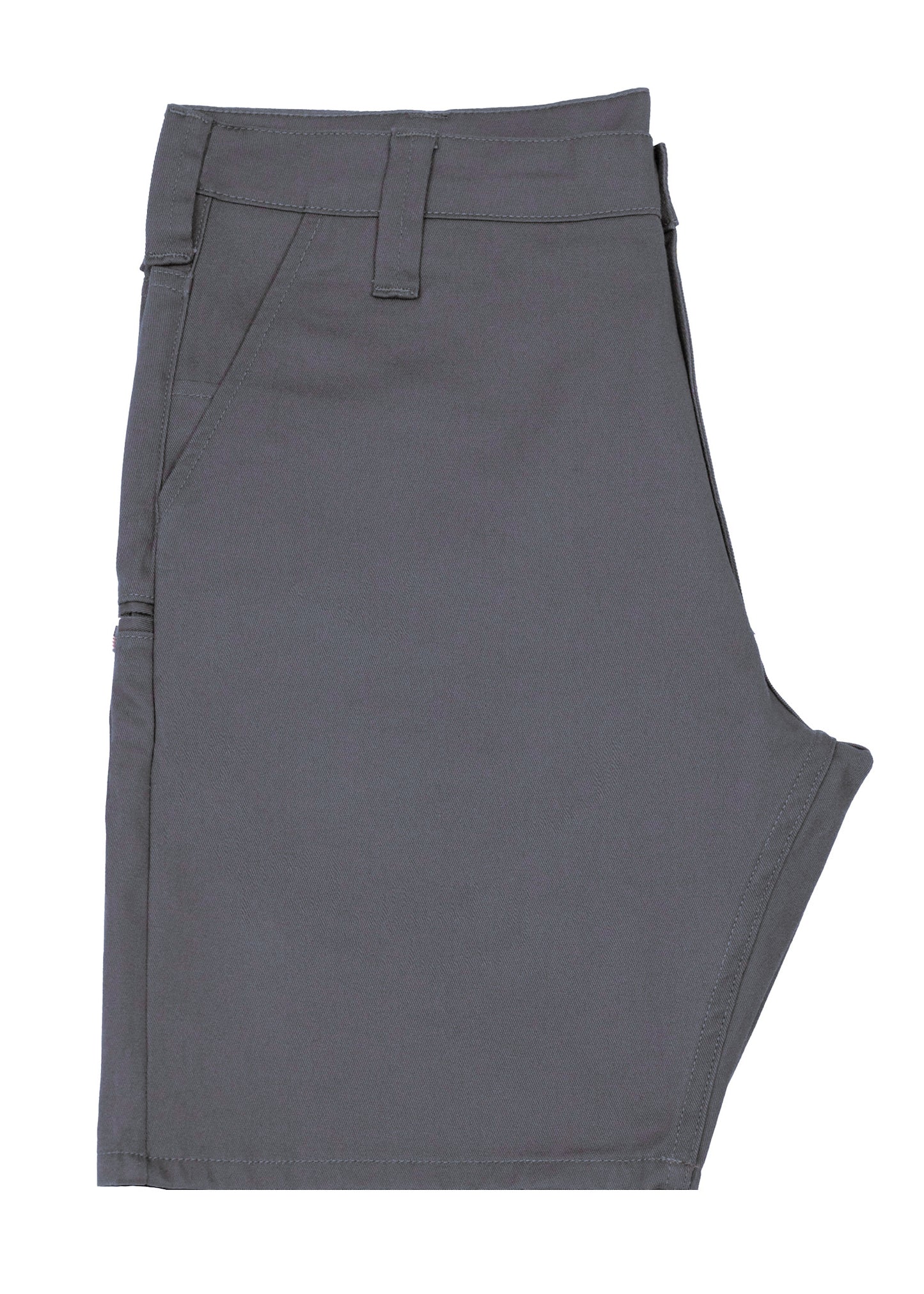 Twill Work Short Grey