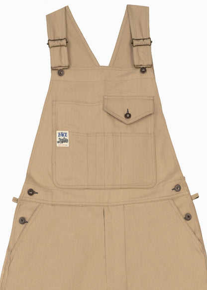 Tan Denim Heritage Overalls