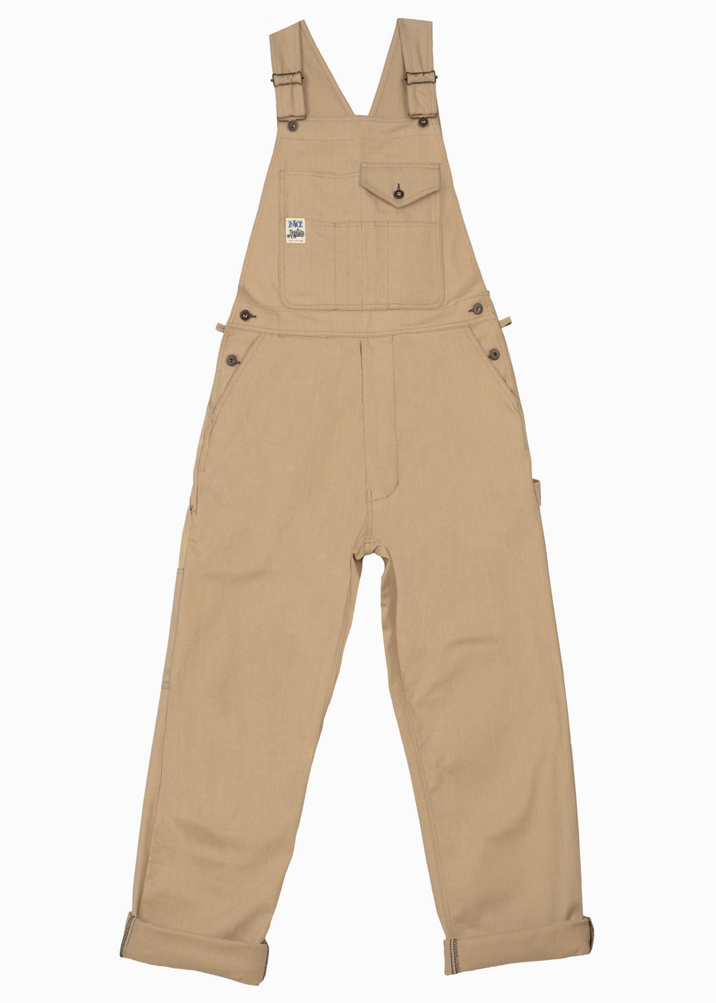 Tan Denim Heritage Overalls