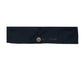 Navy Twill Button Bandana