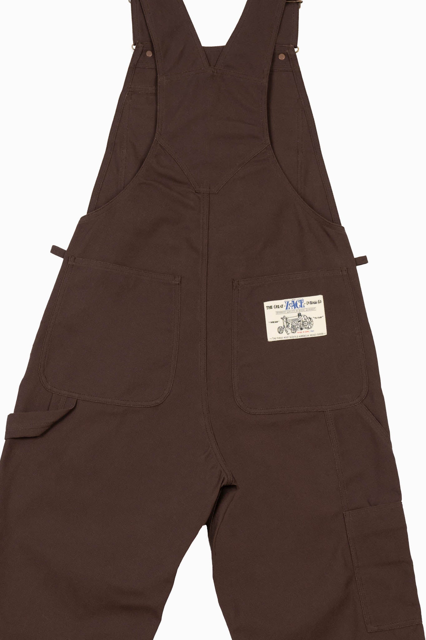 Brown Duck Canvas Heritage Overalls