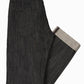 Relaxed Fit - Black Selvedge Italian Denim Heritage Jeans