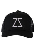 Black Mesh Trucker Hat
