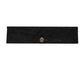 Black Denim Button Bandana
