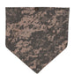 Tan Camouflage Rip Stop Button Bandana