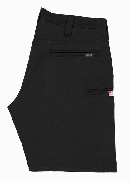 Twill Work Short Black