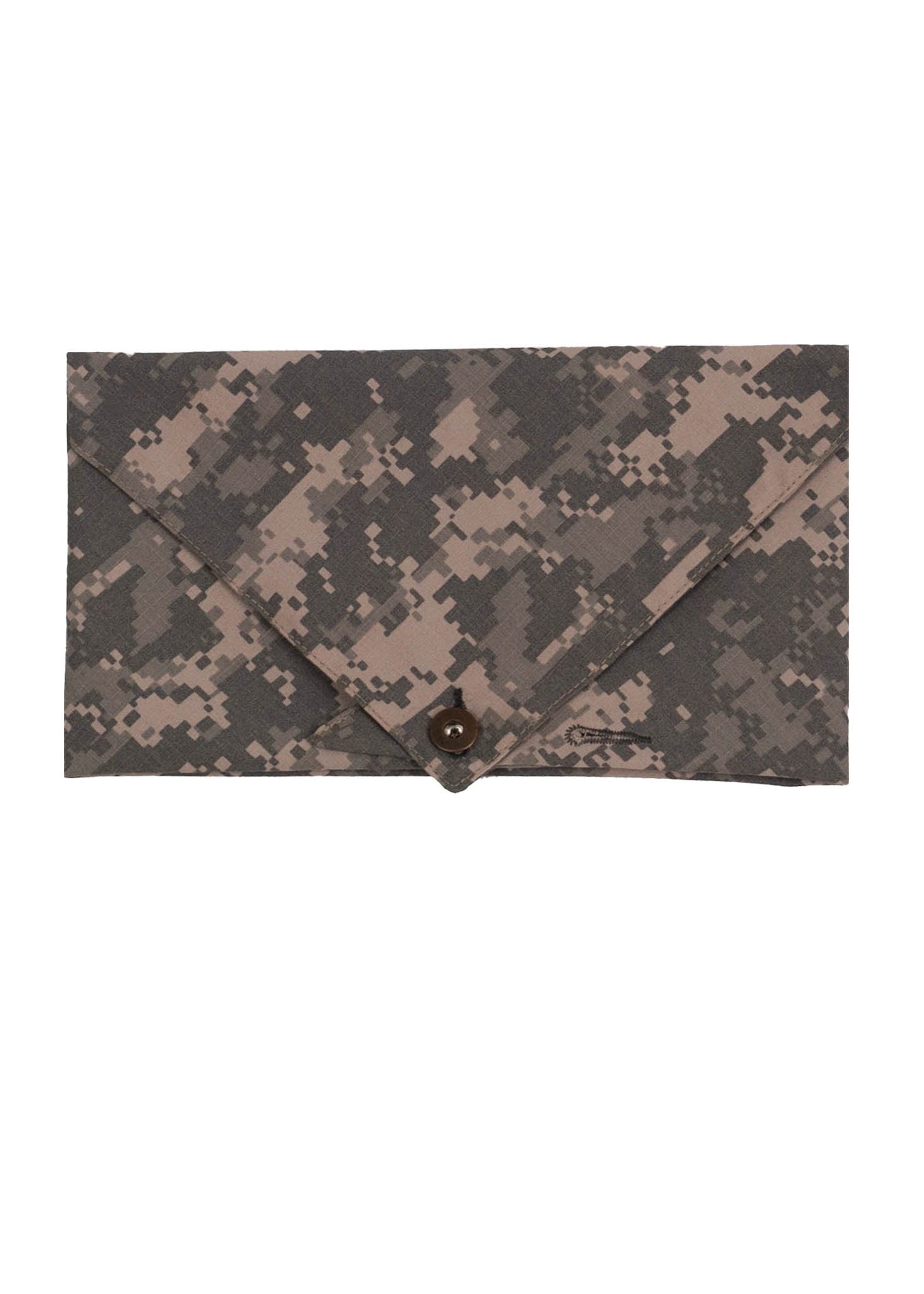 Tan Camouflage Rip Stop Button Bandana