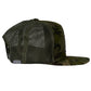 Green Camo Flat Bill Trucker Hat
