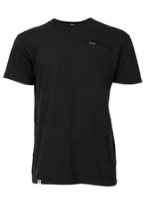 Short Sleeve Welt Pocket Tee Shirt Black